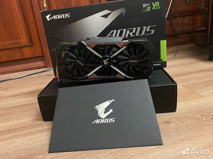 Видеокарта Gtx 1080 ti Aorus