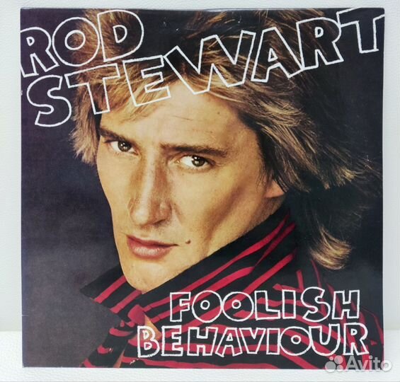 Rod Stewart - Foolish Behaviour LP Japan 1980 NM