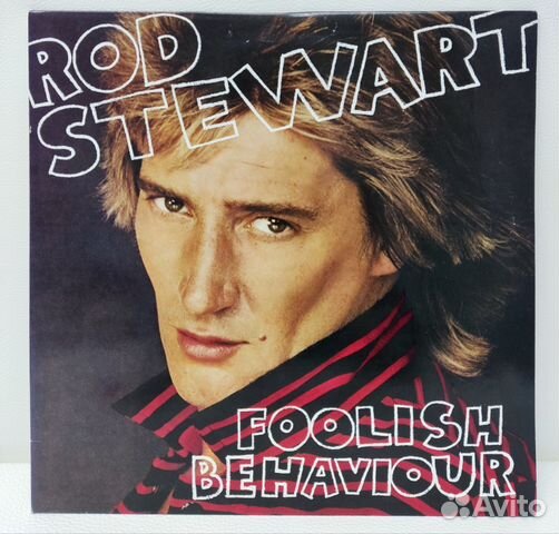 Rod Stewart - Foolish Behaviour LP Japan 1980 NM