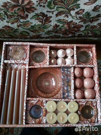 Набор свечей новый