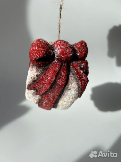 Елочная игрушка ручная работа