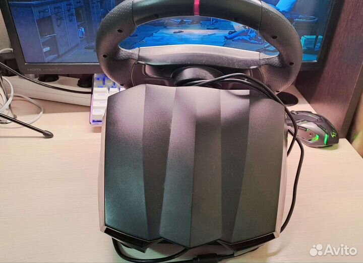 Игровой руль Dexp Pro 900 градусов