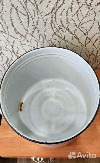 Кастрюля бак эмалированная 20 литров СССР