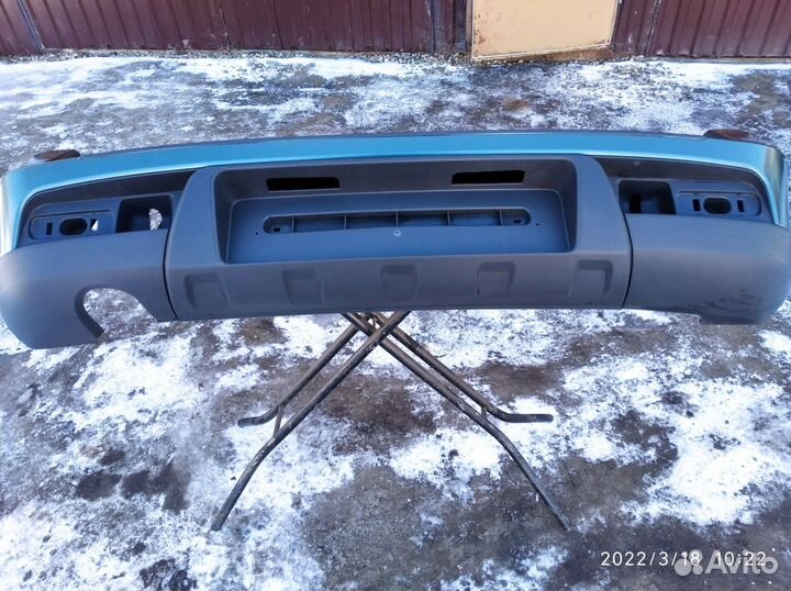 Бампер задний chevrolet niva berton ваз 2123