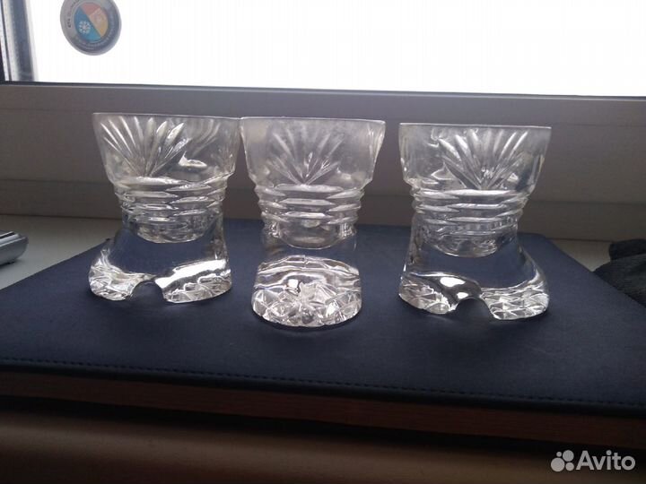 Стакан с подстаканником, 3 штуки