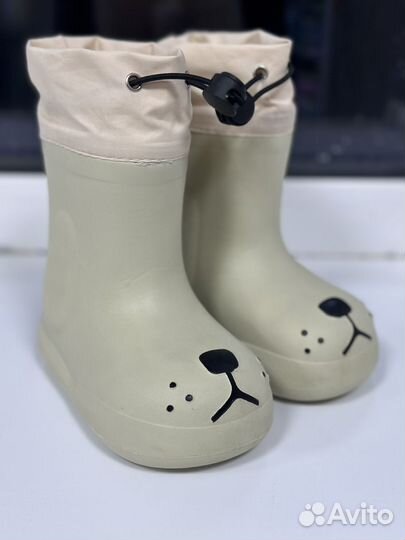 Детские резиновые сапоги