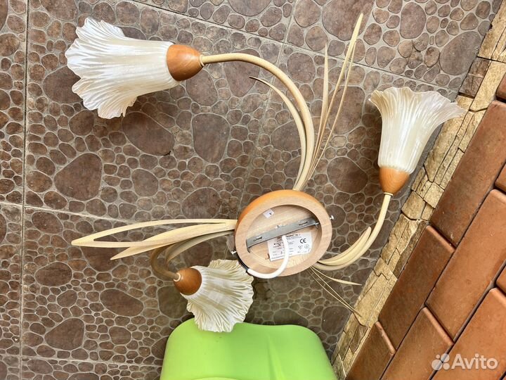 Люстра потолочная чехословакия