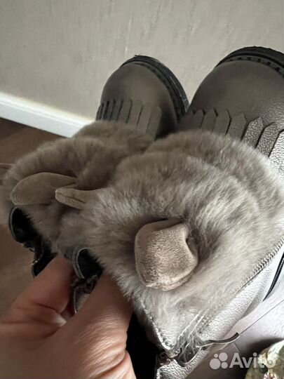 Сапоги натуральный мех