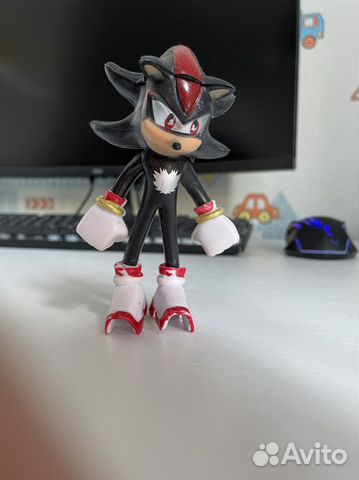 Фигурка соник шеду/sonic shadow/Луиджи