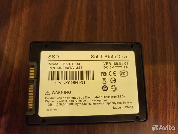 Ssd SATA 2.5 512gb