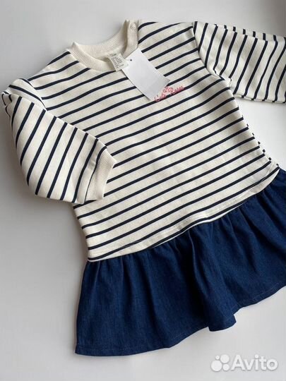 Платье для девочки 80 86 H&M