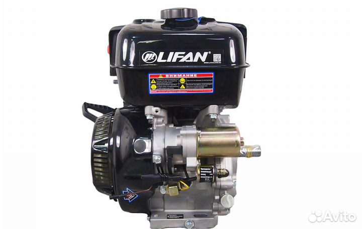 Двигатель бензиновый Lifan 190FD, 15 л.с., электро