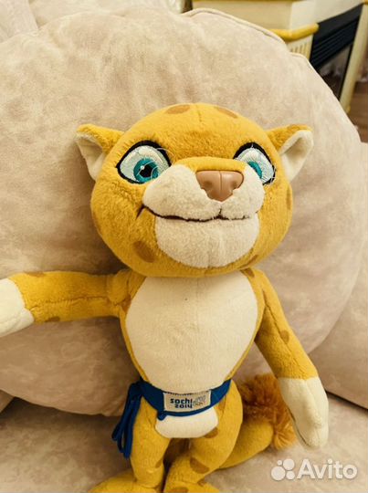 Олимпийский гепард сочи 2014 мягкий