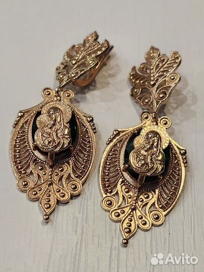 4600 за грамм Золотые серьги 585пробы