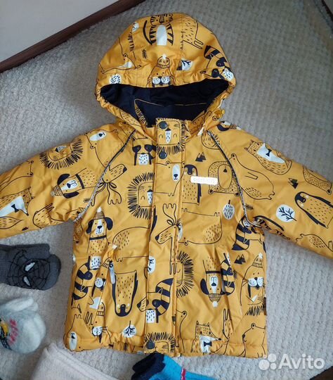 Костюм зимний на мальчика 86-92