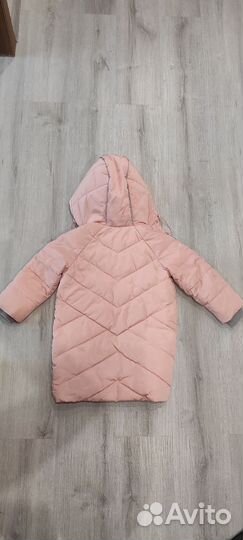 Удлинённая куртка для девочки