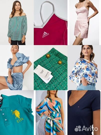 Много одежды разного размера