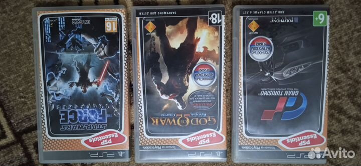 Диски для игр psp