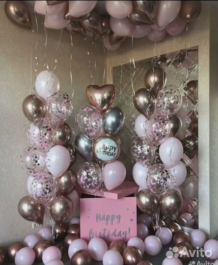 Воздушные шарики, фотозоны