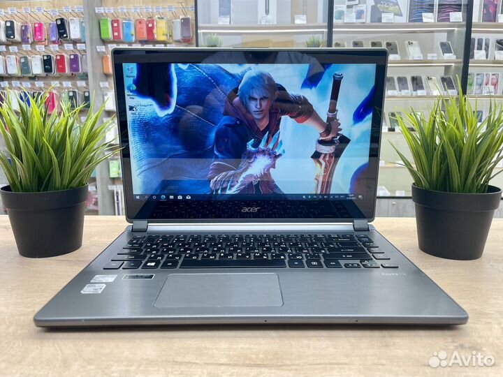 Ноутбук Acer i5/8Gb/GT740M/SSD/ сенсорный