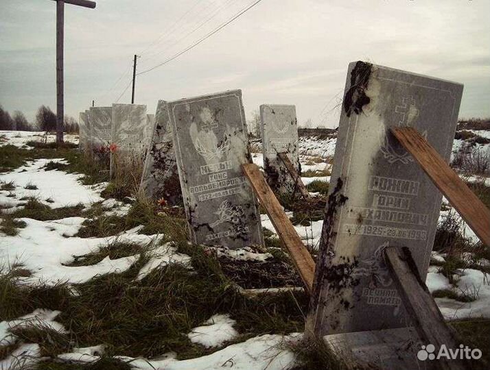 Ремонт памятников, благоустройства, памятники