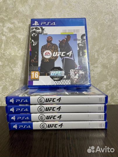 UFC 4 для PS4 /Гарантия / Новые