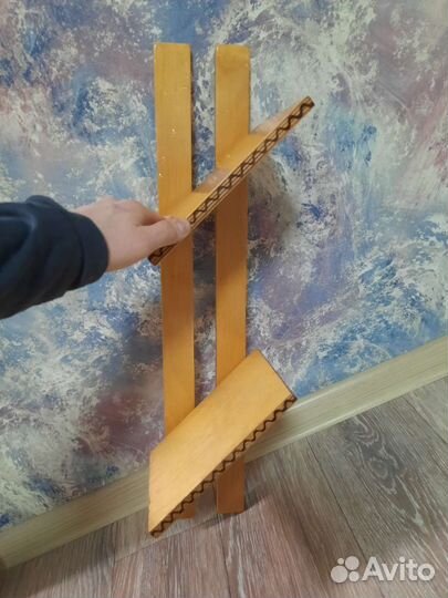 Полка настенная деревянная