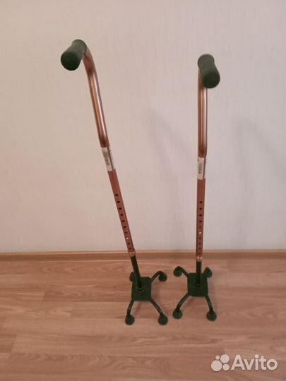 Трость 4х опорная