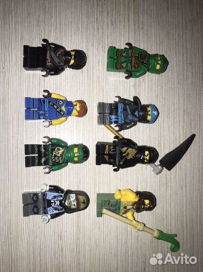 Lego ninjago минифигурки