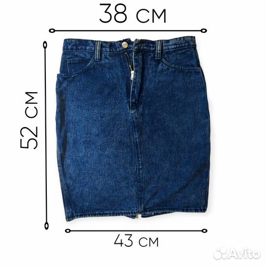 Юбка джинсовая