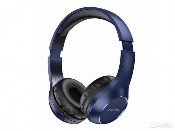 Беспроводные наушники Borofone BO12, синий