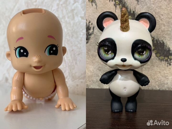 Poopsie панда и пупс bizzy bubs