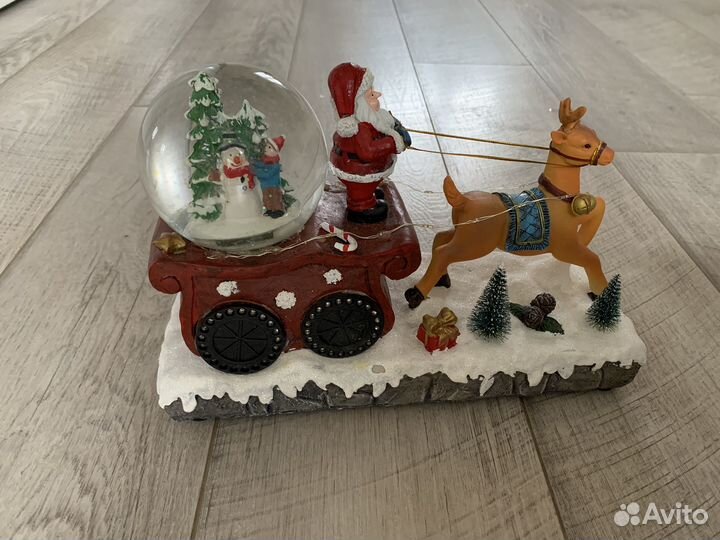 Новогодняя фигура с подсветкой