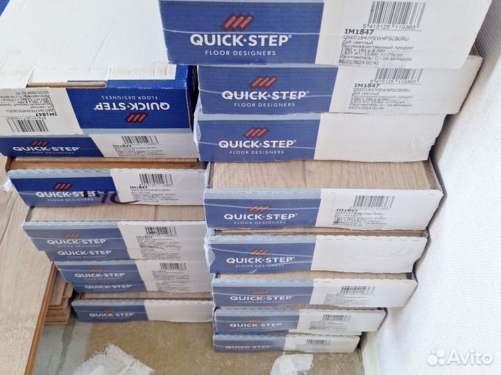 Ламинат новый Quick-step 8мм