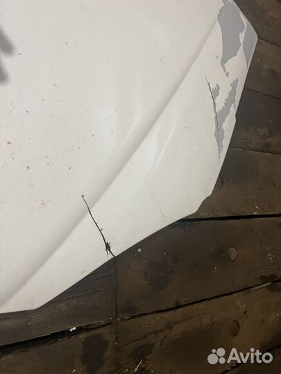 Капот газель пластик