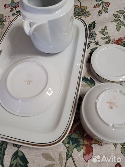 Посуда СССР,набор ГДР ресторан, пиала