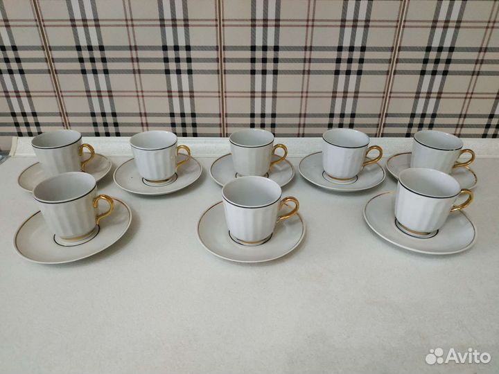 Кофейные пары Барановка подснежник СССР