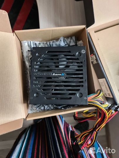 Блок питания aerocool vx-600 plus 600w