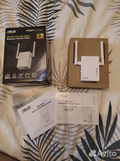 Wifi репитер asus RP-N12