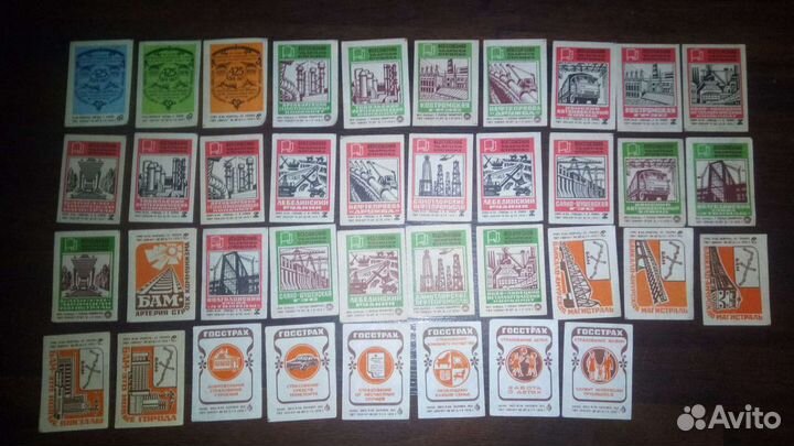 Спичечные этикетки СССР,98шт