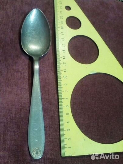 Старая немецкая ложка, магнитная нержавейка