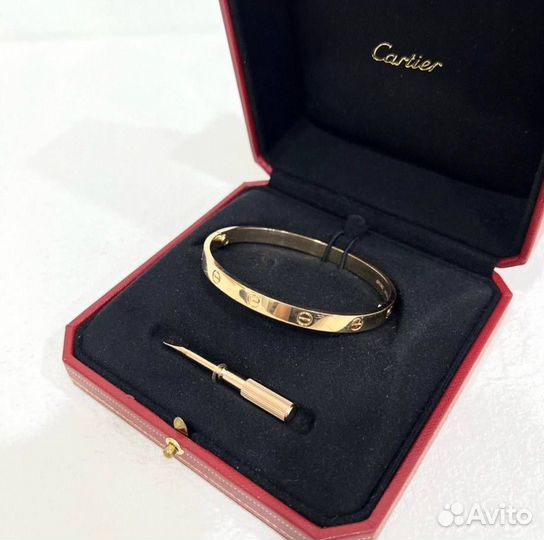 Браслет Cartier Love Полный Комплект