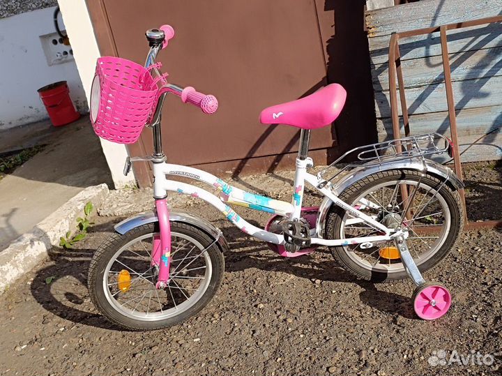Детский велосипед для девочки 16