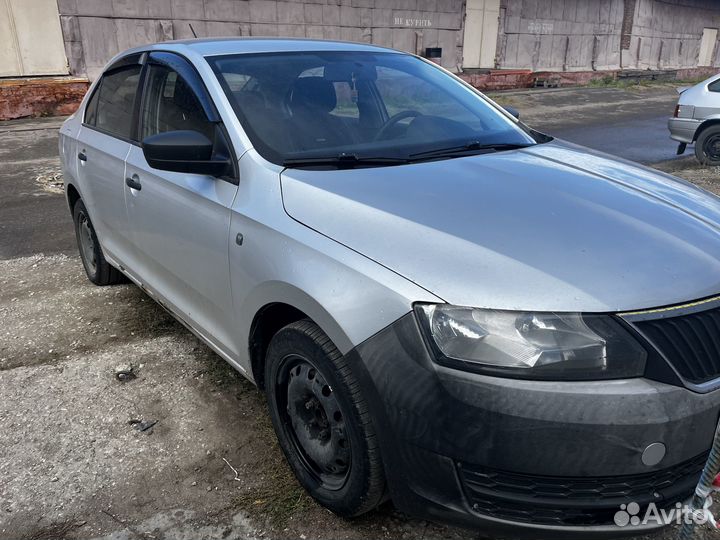 Skoda Rapid 1.6 МТ, 2016, 173 000 км