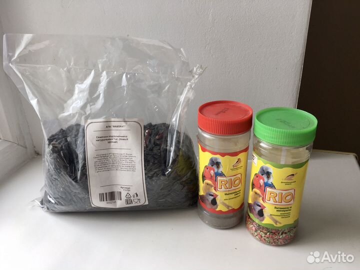 Корм для средних попугаев