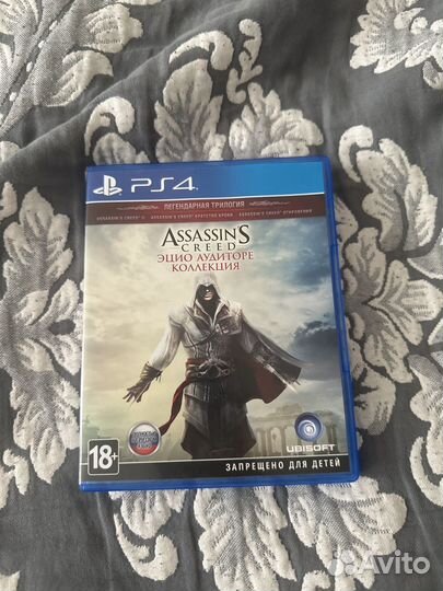 Игра для приставки ps 4 Assassins creed Эцио