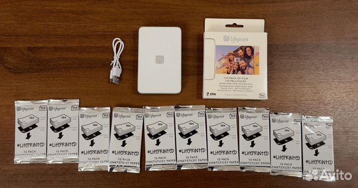 Портативный принтер LifePrint с мгновенной печатью