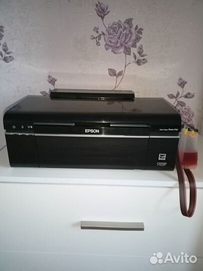 Принтер Epson p50 переделанный в l800