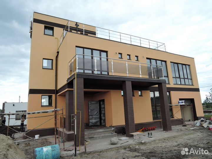 Балконное ограждение стеклянное