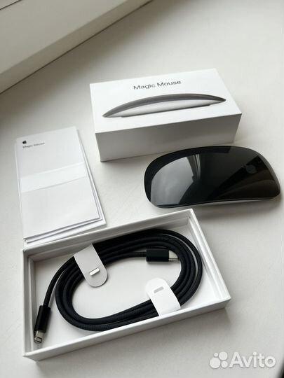 Мышь Apple magic mouse 3 black, оригинал, новая